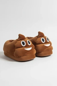 Ciepłe Kapcie Mystersheep - EMOJI KUPA