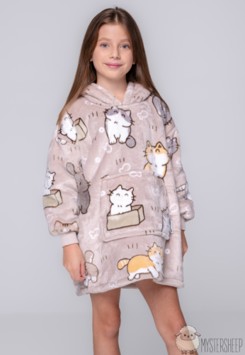 Kocobluza Mystersheep Kreskówkowe Kotki Dziecięca