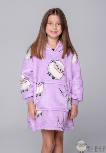 Kocobluza Mystersheep Owieczka Fiolet Dziecięca