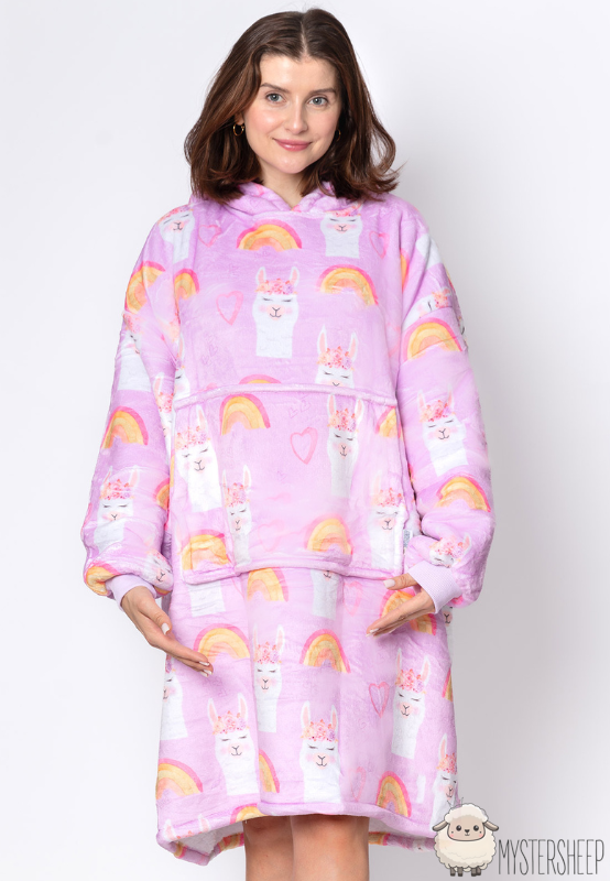 Kocobluza Mystersheep Lama Tęcza Front