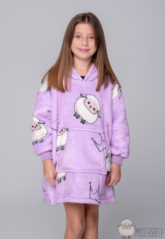 Kocobluza Mystersheep Fiolet Dziecięca