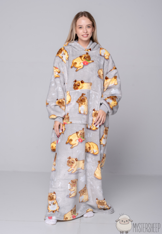 Kocobluza Mystersheep Pies Mops XXL