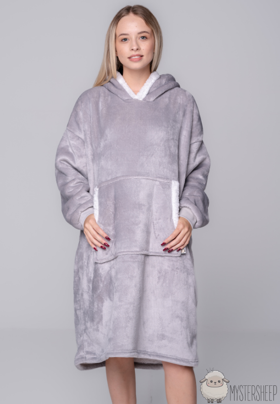 Kocobluza Mystersheep Jasny Szary Front