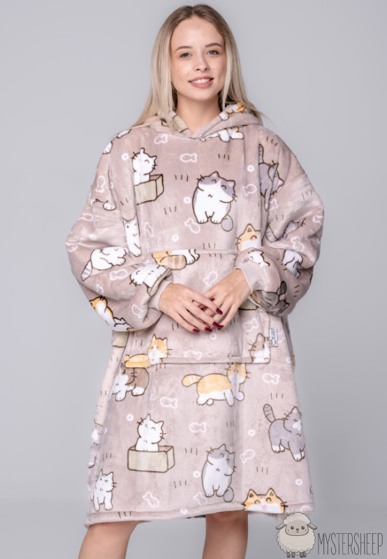 Kocobluza Mystersheep Duże Koty Front