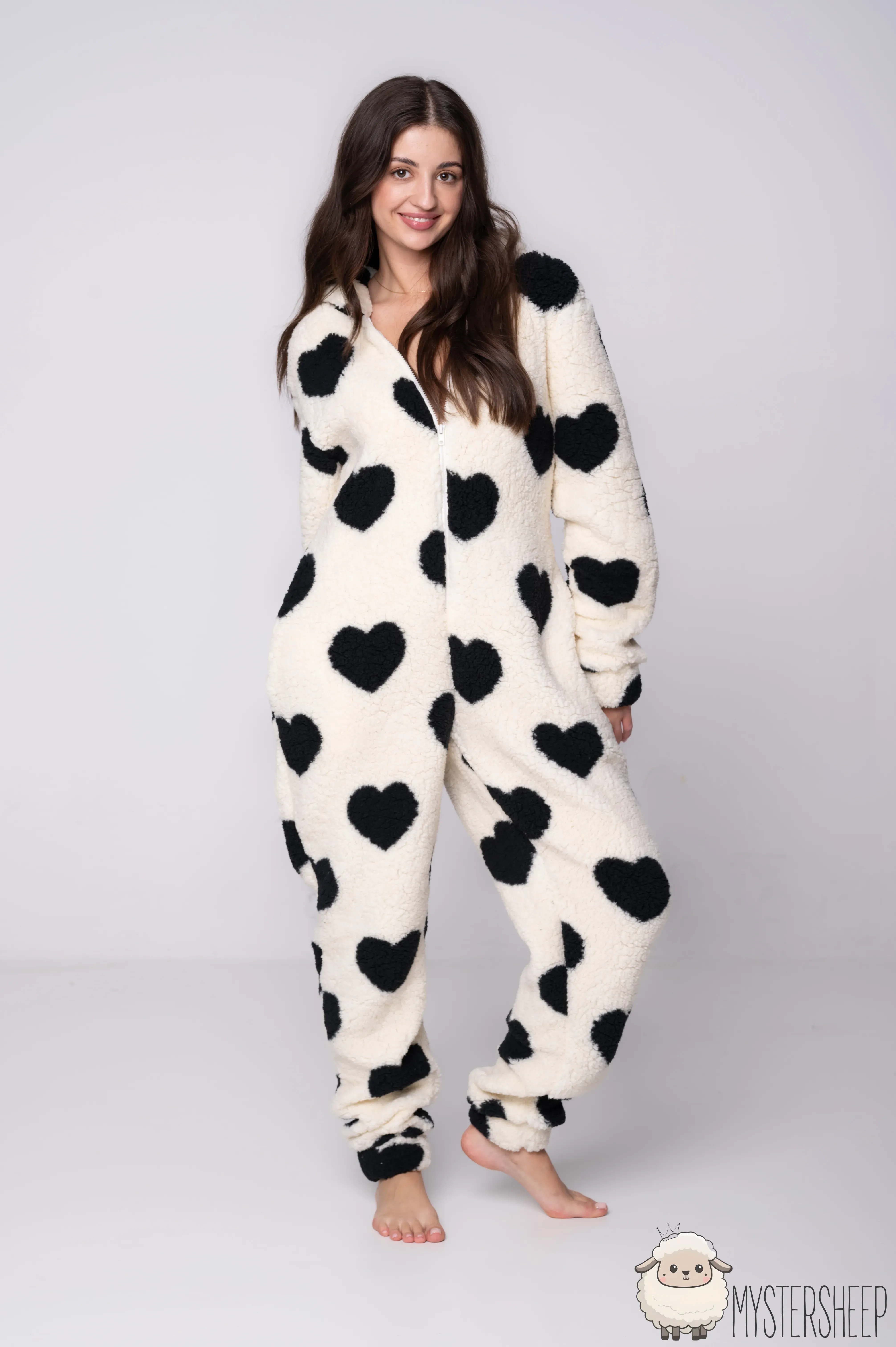 Kigurumi Onesie Mystersheep - Serduszkowe Love